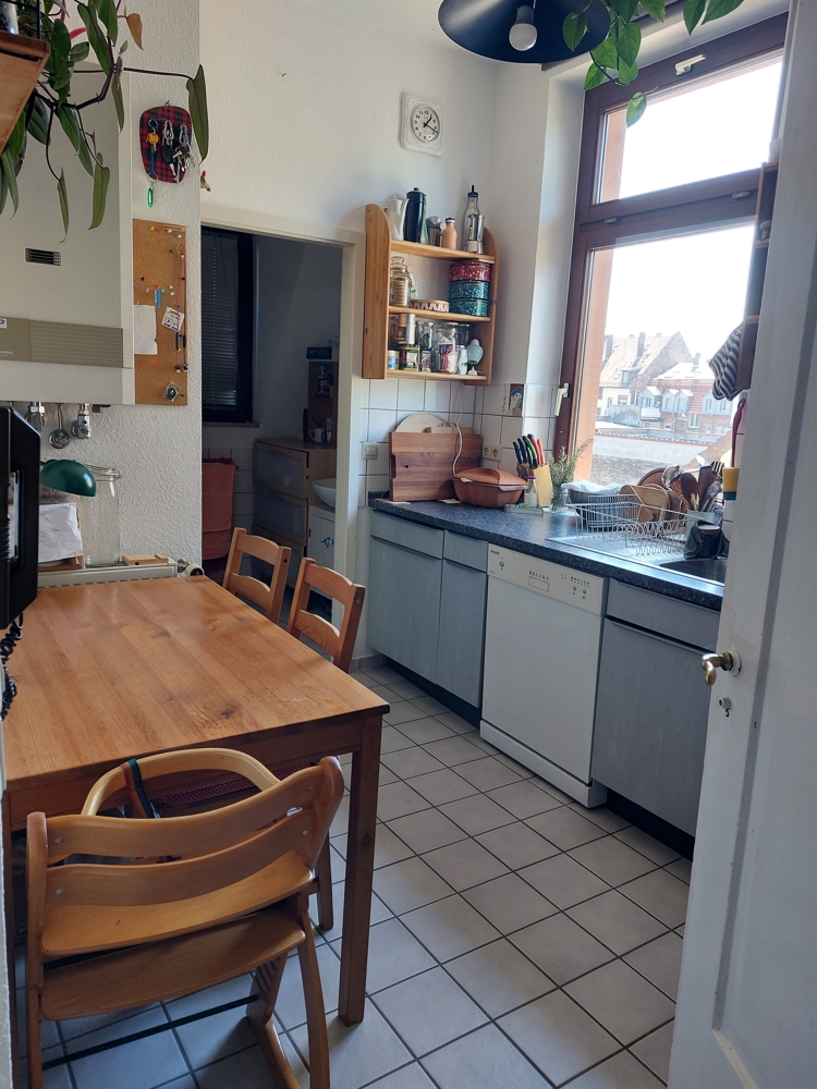Gemütliche Altbau-Dachgeschosswohnung in der Oststadt - Foto 4